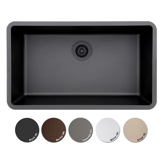 Lexicon Platinum 1000 Quartz Composite Sink