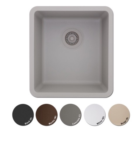 Lexicon Platinum 1618 Quartz Composite Sink