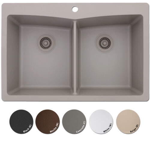 Lexicon Platinum 800TM Quartz Composite Sink