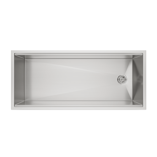 Wurkstation Professional 43" 18GA Single Bowl Stainless Steel Sink - Image 5